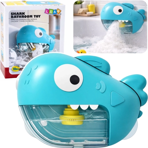 Voniška žaislas ryklys – putų gamintojas, mėlynas