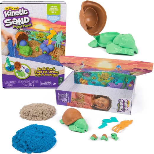 Kinetic Sand Project Planet Sea Turtles