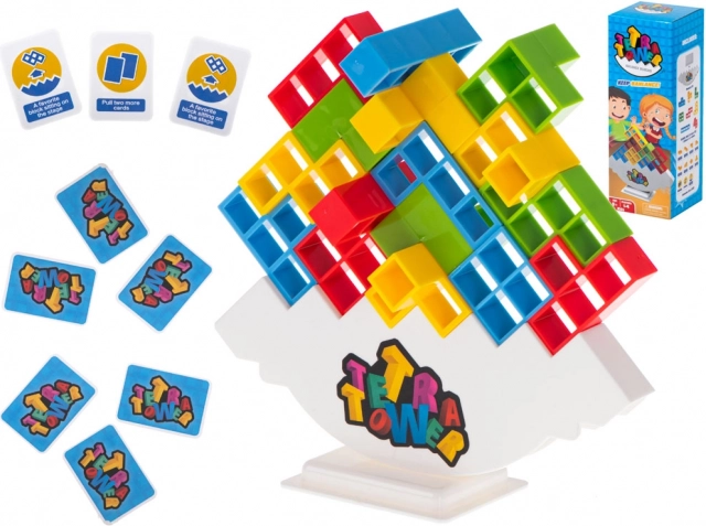 Montessori loginis balansavimo žaidimas „Tetris“ stiliumi