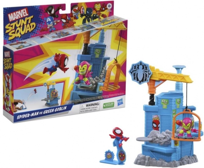 Marvel Avengers Stunt Figure and Playset