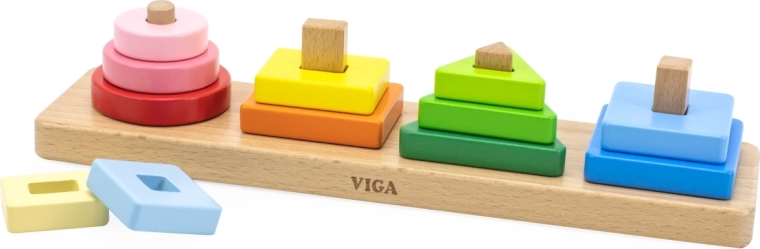 Wooden geometric sorter VIGA