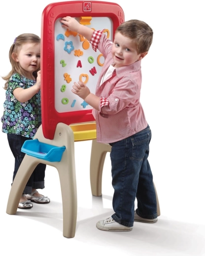 Step2 double-sided children’s drawing easel with accessories - 1 piece