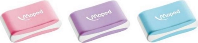 Maped minkštas spalvotas trintukas soft, 1 vnt. (spalvų miksas)