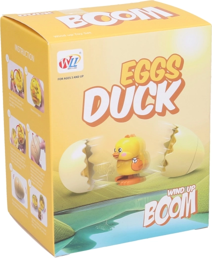 Wind-Up Chicken in an Egg 9.5 cm
