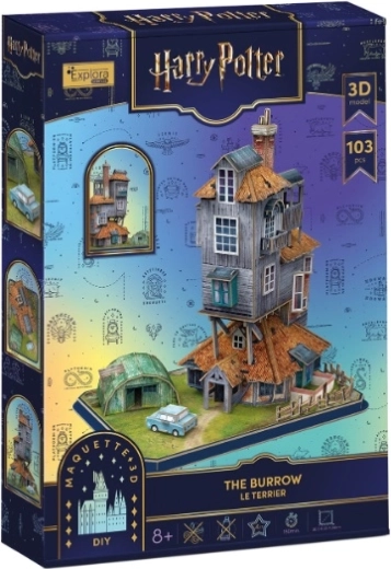 Cubic Fun 3D dėlionė Harry Potter Nora – Vizlių namas