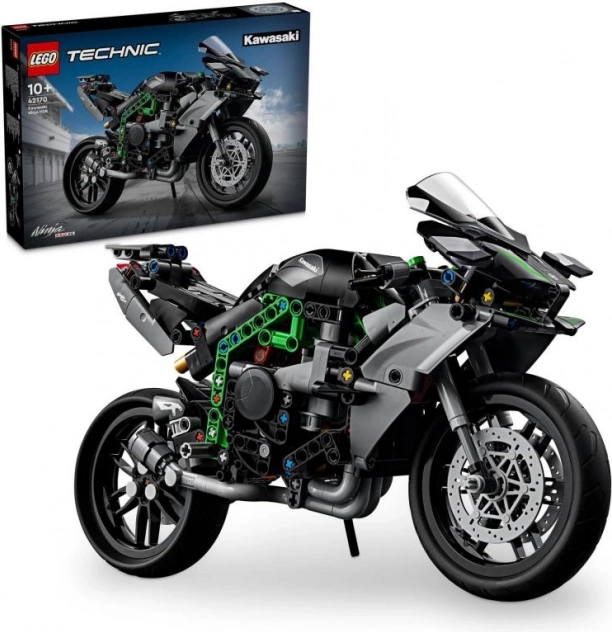 LEGO Technic 42170 Kawasaki Ninja H2R motociklas