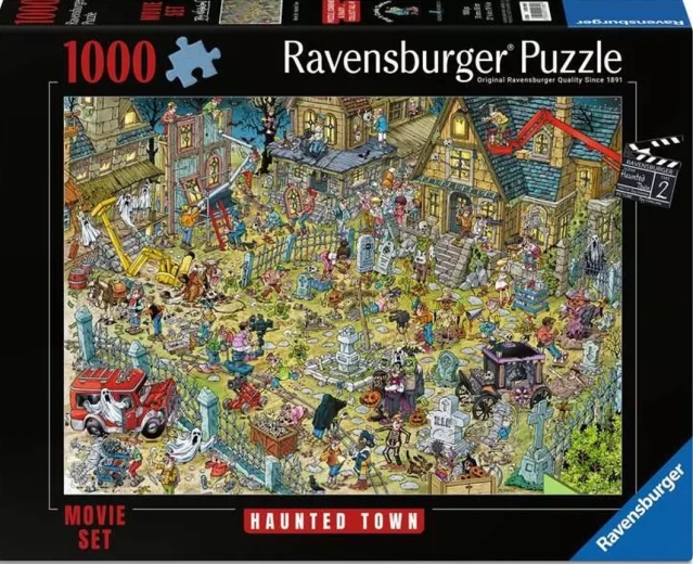Ravensburger dėlionė „Miestas vaiduoklių“ – 1000 detalių