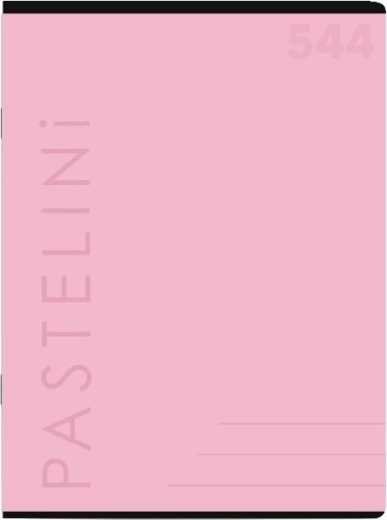 Sąsiuvinis A5 Pastelini rožinis, linijuotas (40 lapų)