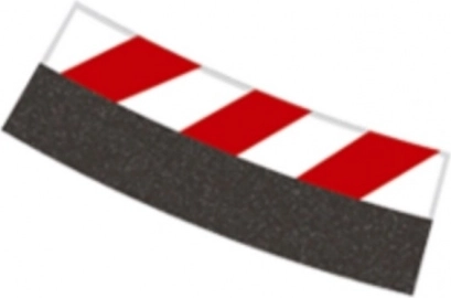 Inner shoulder for curve 4/15° R4 for CARRERA EVOLUTION, DIGITAL 132 and DIGITAL 124 slot car tracks