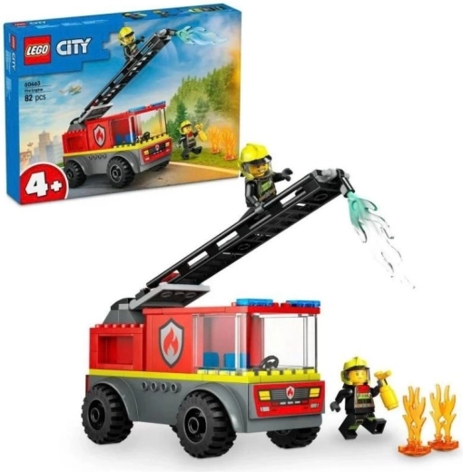 LEGO City 60463 Gaisrinis sunkvežimis su kopėčiomis
