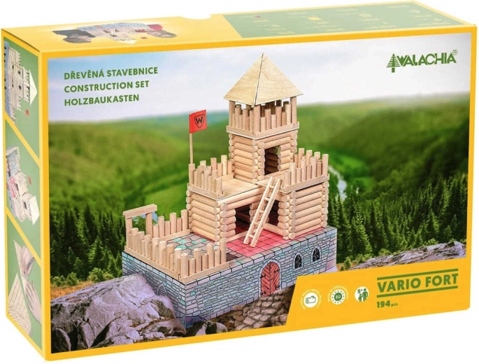 Walachia Vario Fort wooden fortress building set