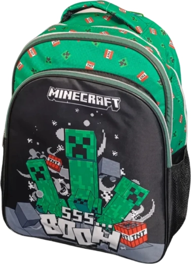 Mokyklinė kuprinė Minecraft Creeper žalia 42 cm