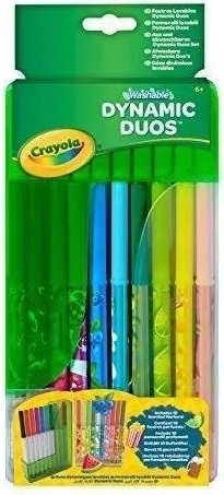 Crayola Dynamic Duos scented and classic washable markers - 20 pcs