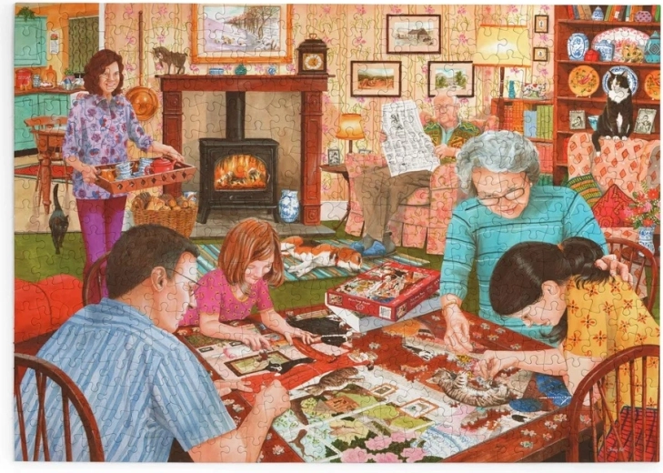 Puzzle Together Time, 500 Extra-Large Pieces