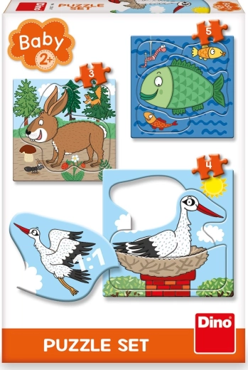 Dino Puzzle Animals: Where They Live