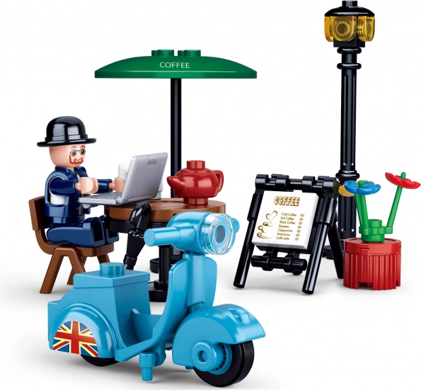 Sluban Town motorolerio vairuotojas – konstruktorius