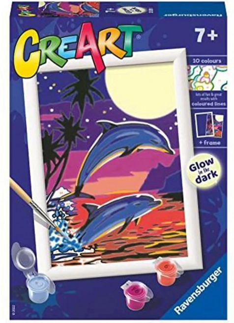 CreArt Dolphin Adventure paint by numbers