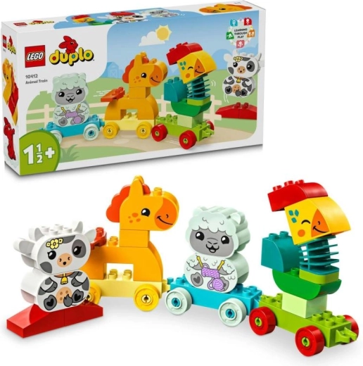 LEGO DUPLO mano pirmasis traukinukas su gyvūnais