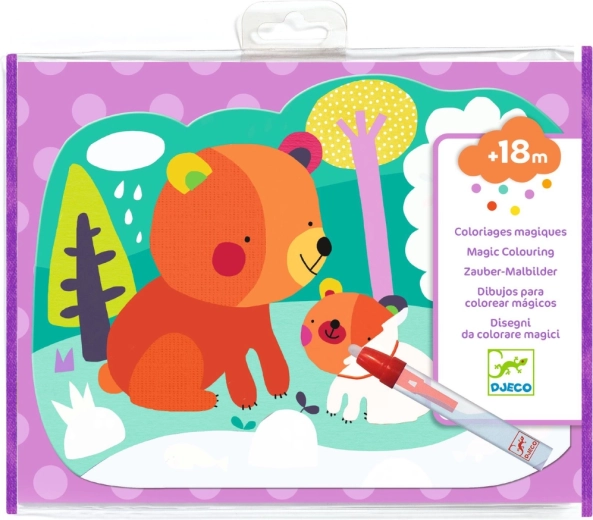 DJECO Water Coloring Set Forest Life