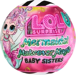 L.O.L. Surprise Mermaids Makeover Magic Baby Sisters doll color-changing