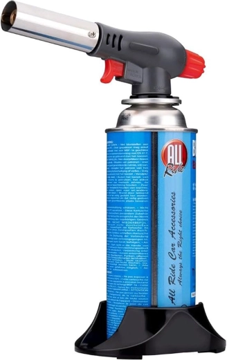 Gas soldering torch with cartridge