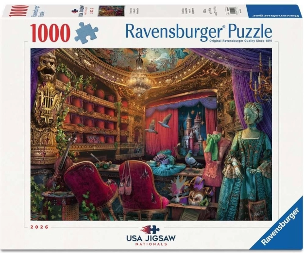 Ravensburger dėlionė USA Jigsaw Nationals: Paskutinė uždanga, 1000 detalių