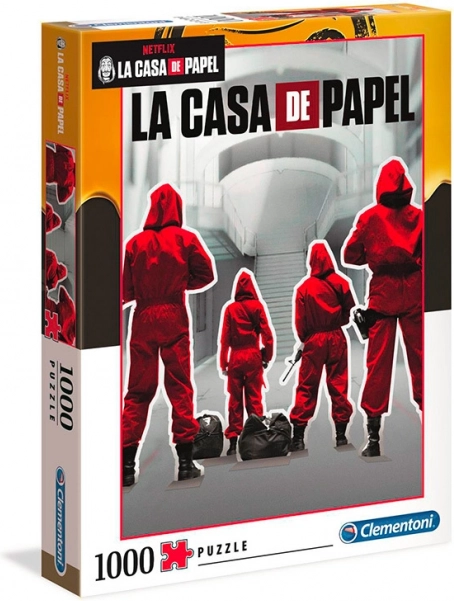 1000 dalių dėlionė LA CASA DE PAPEL