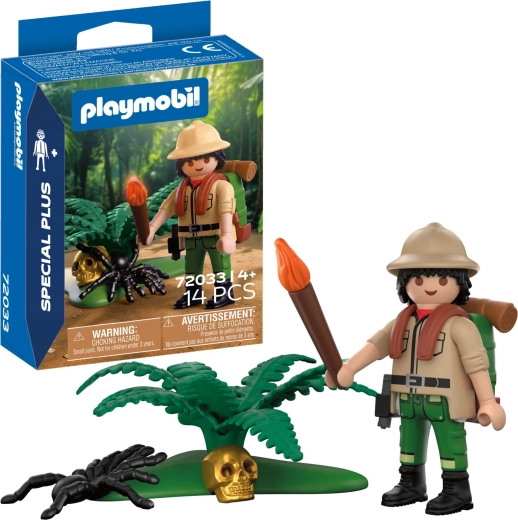 Playmobil Special Plus – nuotykių ieškotojas su priedais, 14 dalių