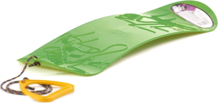 Green snowboard sled - 1 piece