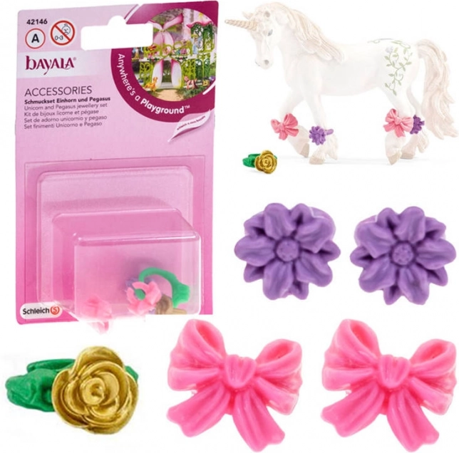 Schleich papuošalai vienaragiams ir pegams