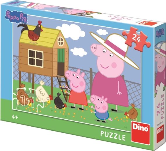 Peppa Pig chickens puzzle 24 pieces