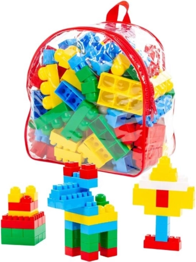 Supermix Building Set in a Backpack