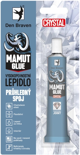 Skaidrūs klijai Mamut Glue Crystal 25 ml