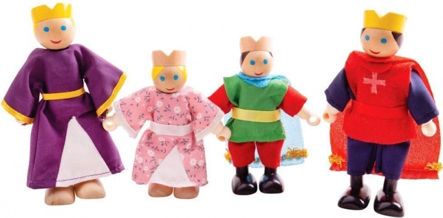 Bigjigs Toys wooden figures royal family