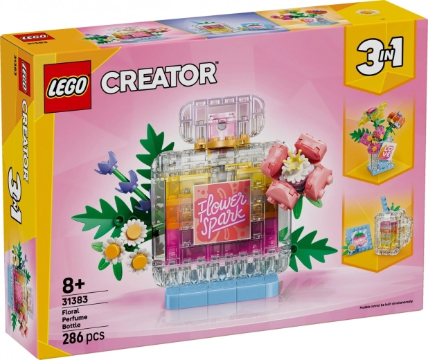 LEGO Creator 3 viename gėlių kvepalų buteliukas