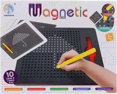 Magnetinė piešimo lentelė su rutuliukais