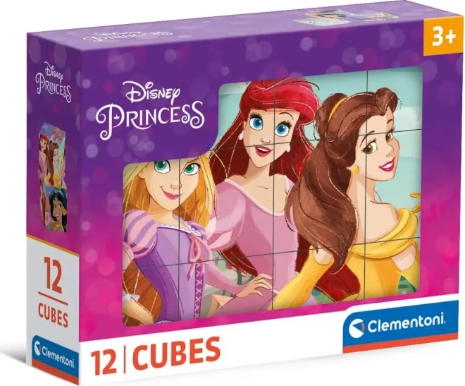 Disney princesių paveikslėlių kubeliai