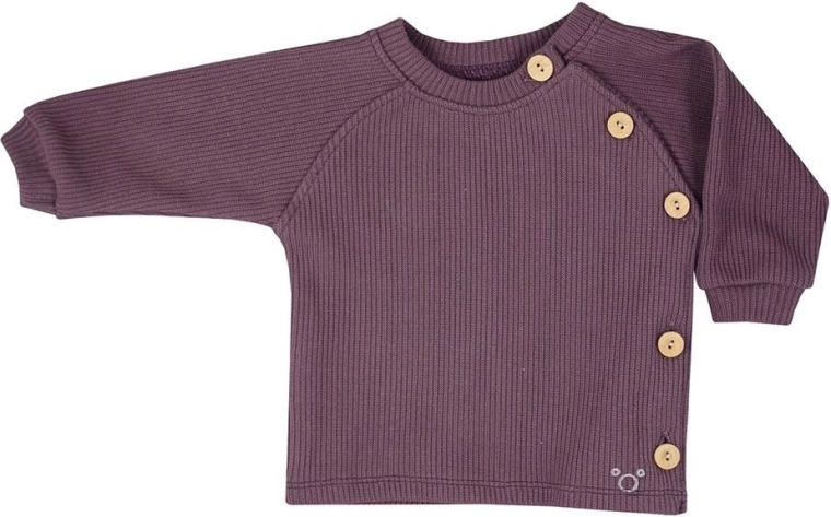Koala Pure Purple Long-Sleeve Baby Shirt – Purple – ean 7532