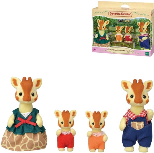 Sylvanian Families Giraffe Family - 4 pcs