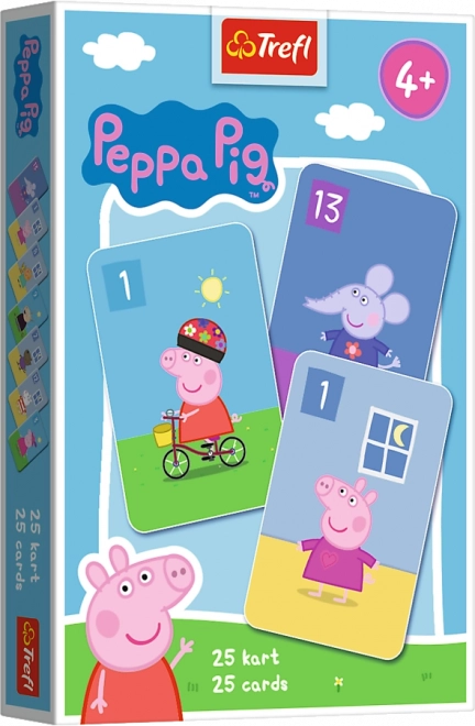 Kortų žaidimas Juodasis Petras PEPPA PIG iš Trefl