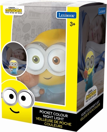 Lexibook Pocket 3D Minions Night Light – kids’ bedside lamp