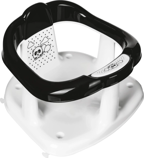 Maltex vonios sėdynė Panda balta–juoda