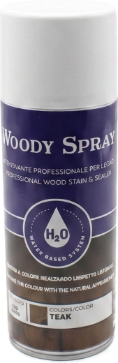 Professional wood stain and primer for outdoor use, teak shade, 400 ml