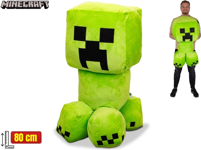 Pliušinis Creeper MINECRAFT 80 cm