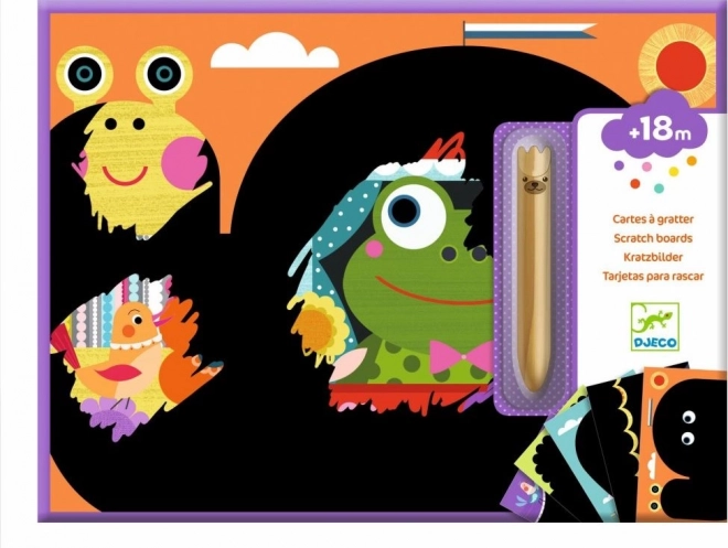 Nubraukiamieji paveikslėliai patiems mažiausiems DJECO – atradimai