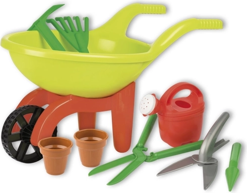 Androni karutis su sodininkystės priedais