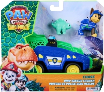 PAW Patrol: Dino Movie Rescue Vehicle Chase Dino Rescue Cruiser with Figures