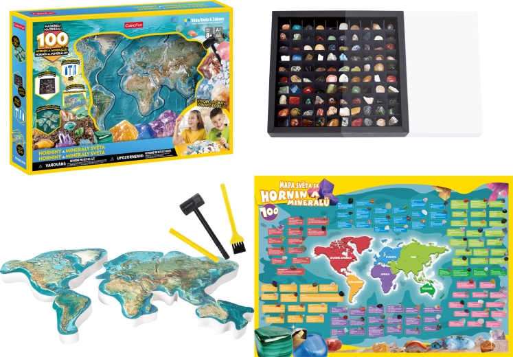 CubicFun Gemstone Digging Creative Set