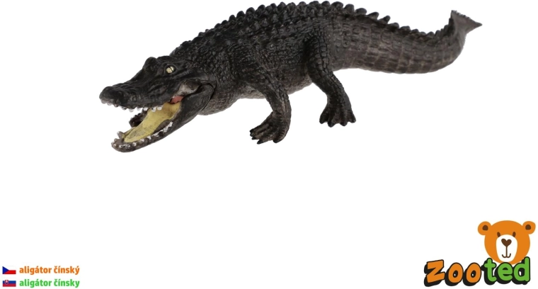 Chinese alligator figurine 19 cm