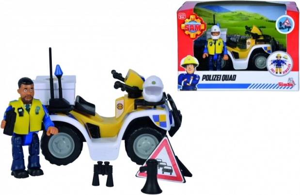 Police Quad with MALCOLM Figure – Fireman Sam
